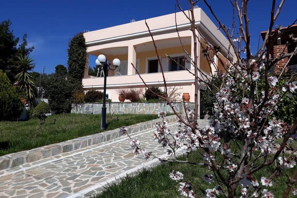 Σπίτι Στο Βουνό Αλλά Μια Ανάσα Από Τη Θάλασσα Villa Paleochori Exterior photo